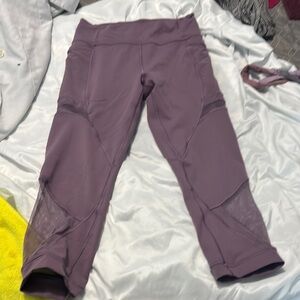 Lululemon Athletica Purple Leggings for Versatile Comfort